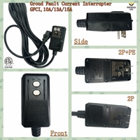 Prise standard américaine RIFENG 125V 15A ALCI GFCI IP54 Protection contre les fuites ETL pour appareils électroménagers