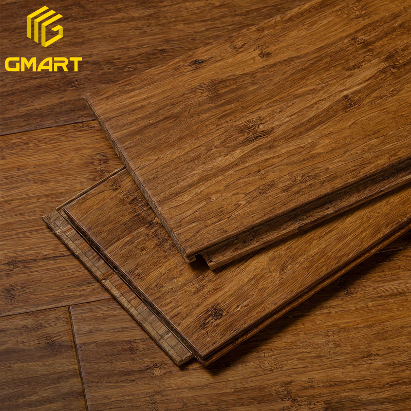 Лидер продаж, плетеный бамбуковый угольный пол Gmart из прочной нити влажности, бамбуковое напольное покрытие для помещений