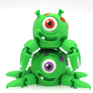 Figurines d'octopus extraterrestres imprimées en 3D transfrontalières, jouets articulés créatifs et ornements, cadeaux pour les amateurs d'animaux et de dinosaures - Product Image 4