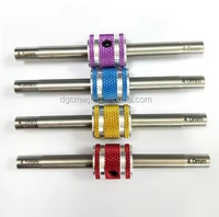 Mini tournevis à écrous HSS 4,0 mm 4,5 mm Douille hexagonale pour M2-M2,5