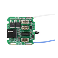 Carte PCB pour batterie au lithium 4S 16.8V 30A 18650, outils électriques de haute qualité, système de gestion BMS intégré, conception à insertion directe