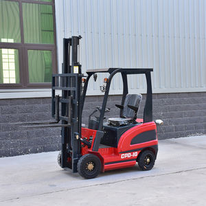 מלגזה חשמלי פופולרי 1 1.5 טון cpd15 1500 ק "ג מסוללה מלגזה עצמית טעינה אוטומטית ניידת מלגזה - Product Image 1