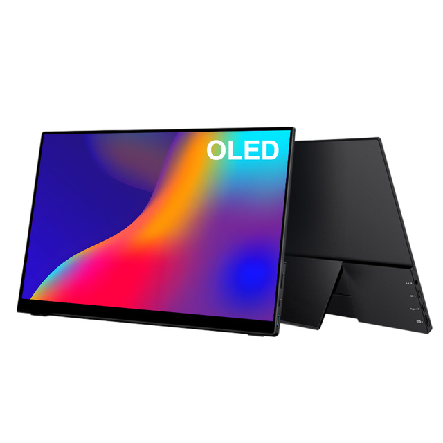15.6 Inch OLED 4K Portable Monitor Full HD Display USB Widescreen for Gaming HD-MI Lcd OLED Touchscreen 13.3" Version Available