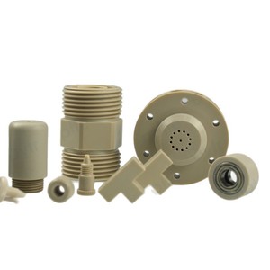 Defluorine PCTFE Multi Channel Switching Valve Head For Laboratory Chemical <b>Engineering</b> Parts - Product Image 1