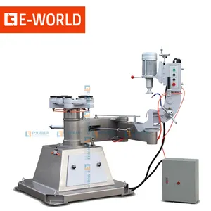 Automatic Glass Edge Polishing Machine Special Shape Glass Flat Round Bevelled Polishing Inner Outer Ring Edging Machine