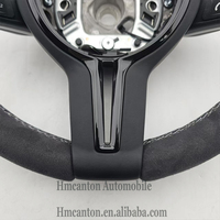 Volant en microsuède blanc avec surpiqûres pour BMW Série 3 Série 5 F10 F20 F30 F90 F01 F02 - Vente Flash