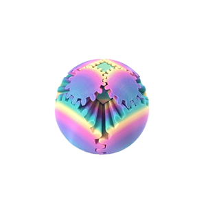 Jouet cube rotatif à billes en plastique PLA imprimé en 3D, 6/8/10 cm, sensoriel, anti-stress, unisexe, pour soulager l'anxiété - Product Image 1