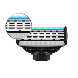 剃须刀刀片进口高品质5片不锈钢系统纳米一次性微型刀片批发Pmu用品 - Product Image 5