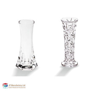 जापानी डिजाइन के साथ अटूट प्लास्टिक मिनी स्पष्ट vase, टेबलटॉप सजावट और शादी के लिए पुनः प्रयोज्य - Product Image 3