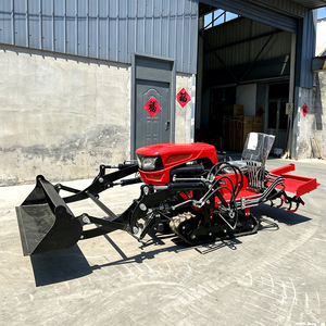 Nuovo Trattore Cingolato Agricolo Mini Escavatore Approvato CE 25HP 35HP 50HP con Motore Diesel e Fresa Rotante con Seminatrice - Product Image 6