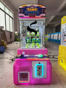 Neues Design Großhandel Mini Claw <span class=keywords><strong>Machine</strong></span> mit Tank Fighter Plüsch puppen Kran Maschine - Product Image 2