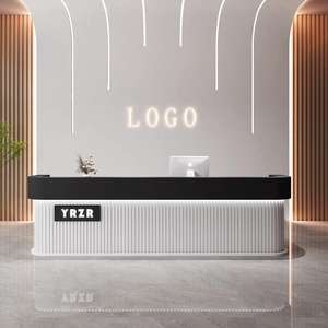 Modern Multi-Funcional MDF Recepção para Lojas Roupas Yoga Studios Empresas Hotéis Salões de Beleza - Product Image 3
