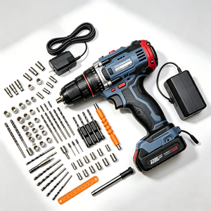 28 PCS 21V Lithium Battery Multifunctional Cordless Electric Drill Set Brushless Motor Variable Speed 35N.M Max Torque OEM/ODM - Product Image 1