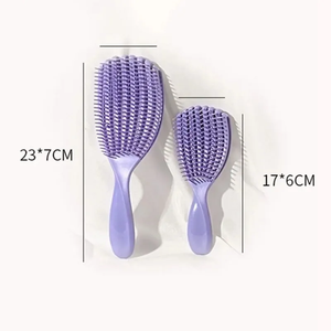 Cepillo para el cabello Octopus, cepillo desenredante rosa para masaje, para cabello rizado, cuidado del cabello grueso, herramientas de peinado - Product Image 5