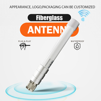 Antenne externe étanche à gain élevé, longue portée, WiFi 433 MHz 2,4 GHz, en fibre de verre