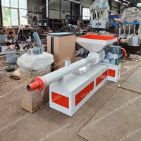 Machine professionnelle de soudage à chaud PE pour bouteilles d'huile en plastique, extrudeuse de fusion de plastique pour conteneurs en plastique