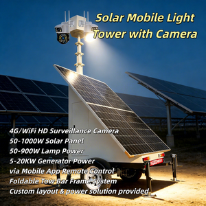 Telecamera Termica AI con Rilevamento Umano <span class=keywords><strong>e</strong></span> Veicolare per Rimorchio di <span class=keywords><strong>Sorveglianza</strong></span> Solare su Siti Industriali - Product Image 4