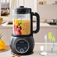 Mixeur Électrique 10-en-1 pour Lait Végétal 1,5 L Portable 7 Vitesses en Verre Borosilicate Haute Qualité pour Usage Domestique et Préparation de Lait de Soja/Avoine pour Bébé