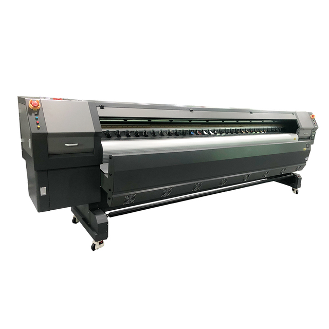 Konica 512i Print Head Digital 3.2 M Wide Format Solvent Inkjet Printer New Automatic 2400 DPI 10 Ppm Vinyl Flex Banner Outdoor