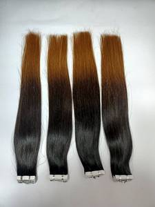 Cinta <span class=keywords><strong>Yaki</strong></span> Virgen sin procesar Ins Vendor Indian Afro Kinky Straight Tape en extensiones de cabello 100% Cabello humano Rizado Tape Hair - Product Image 5