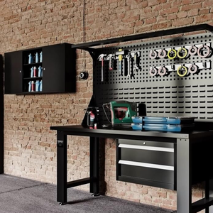 Gabinete moderno Antiestático de servicio pesado Carga pesada 150kg Capacidad Personalizable Solución de almacenamiento de taller de acero laminado en frío OEM - Product Image 4