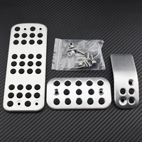 Repose-pieds de frein modifié pour voiture à pédales deux places adulte AT/MT, avec plaque de protection pour PEUGEOT 207 301 307 208 2008 308