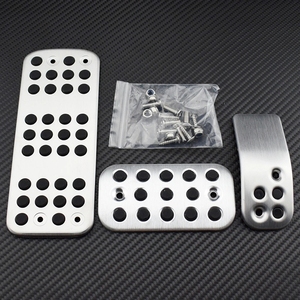 Repose-pieds de frein modifié pour voiture à pédales deux places adulte AT/MT, avec plaque de protection pour PEUGEOT 207 301 307 <span class=keywords><strong>208</strong></span> 2008 308 - Product Image 5