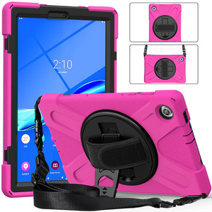 Étui de protection pour Lenovo Tab M10 Plus tablette <span class=keywords><strong>TB</strong></span>-<span class=keywords><strong>X606F</strong></span> <span class=keywords><strong>TB</strong></span>-<span class=keywords><strong>X606X</strong></span> avec mains et bandoulière étui universel - Product Image 3