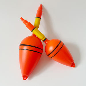 Flotteur de pêche <span class=keywords><strong>en</strong></span> <span class=keywords><strong>mer</strong></span> rouge, <span class=keywords><strong>tube</strong></span> creux <span class=keywords><strong>en</strong></span> mousse EVA, bouée de pêche pour flottage sur l'eau, couleur rouge - Product Image 2