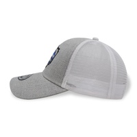 Chapeau de camionneur en coton uni 6 panneaux de broderie de logo personnalisé de haute qualité Richardson 112 chapeau en cuir