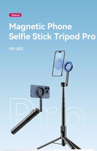 Ulanzi MG-003 Pro Magnetic Phone Selfie Bick Treppiede 1.36m Estensibile Selfie Treppiede per <span class=keywords><strong>iPhone</strong></span> 15 14 <span class=keywords><strong>13</strong></span> 12 Vlog Livestreaming - Product Image 4