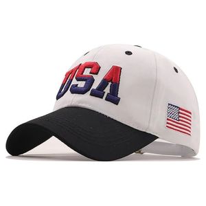 Casquettes de baseball <span class=keywords><strong>snapback</strong></span> personnalisées d'usine, broderie 3D patriotique, ajustables pour hommes et femmes, bicolores, drapeau américain, visière incurvée - Product Image 2