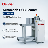 Chargeur automatique de cartes de circuits imprimés (PCB) Conber SMT avec moteur et chargeur à rack unique pour machine de placement de composants