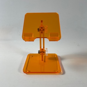 Soporte Plegable para Teléfono de Acrílico Naranja en Oferta, Servicio de Logotipo Personalizado para Uso Doméstico - Product Image 5