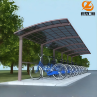Abri de terrasse moderne en alliage d'aluminium avec toit en verre et pare-soleil en verre trempé transparent pour carport extérieur et jardin