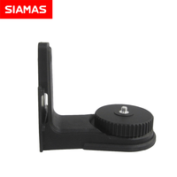 Support mural à filetage SIAMAS 1/4 "avec magnétique pour utilisation au niveau Laser Plaque rotative à 360 degrés Outils Laser Support d'accessoires