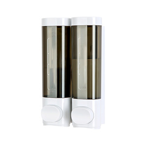 Interhansa Wall Mounted <b>Soap</b> Dispenser 700Ml Double Head <b>Refillable</b> For Bathroom Hotel - Product Image 2