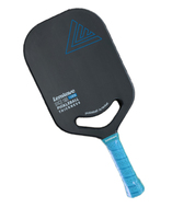 Raquette de pickleball en fibre de carbone personnalisée, professionnelle, légère, 14 mm, avec balles de pickleball