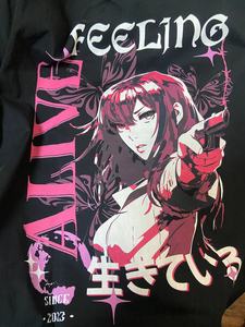 Camiseta de punto oversize de alta calidad estilo streetwear, 100% algodón de alto gramaje, con serigrafía personalizada y hombros caídos. - Product Image 3