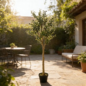 Olivos de Plástico Desmontables para Decoración Interior/Exterior, Navidad y Año Nuevo, Ecológicos, Paquete de Varias Piezas - Product Image 5