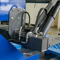 Plateforme élévatrice hydraulique stable de 1000 kg pour camion, avec hayon en acier, pour un chargement/déchargement efficace des marchandises
