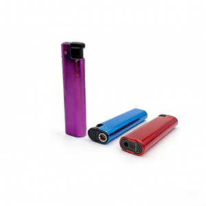 VENTE FLASH - Briquet coupe-vent à flamme torche pour cigarettes, design cartoon, plastique, rechargeable au butane, utilisation en cuisine, logo personnalisé - Product Image 5