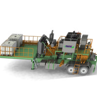 Vente chaude 2024 Unité de pompage de fluide de traçage pour champs pétrolifères de la marque FRSTEC, montée sur remorque/skid/camion, moteur triplex 600 CV