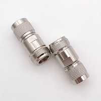 Adaptateur coaxial RF en laiton, prise mâle TNC vers prise femelle N |   Adaptateur de connecteur haute précision TNC/N Coupleur