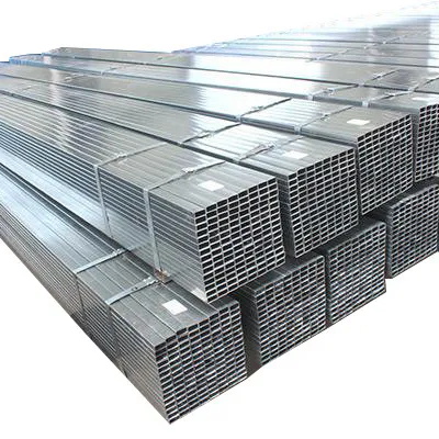 Tuyau carré en acier q235b 100x100 tube 40*40mm tuyaux en acier carrés et tuyau en acier carré pour matériau de construction