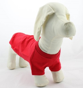 Low Price High Quality Stocked Wholesale Cotton Cheap Blank Sleeveless v Neck <strong>t</strong> <strong>Shirts</strong> <strong>for</strong> Pet <strong>Dog</strong> - Product Image 4