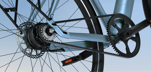 Alta calidad grava Gates Blet Drive Step-Thru <span class=keywords><strong>tenways</strong></span> Electric City <span class=keywords><strong>Bike</strong></span> Venta al por mayor directamente Motor sin escobillas batería integrada - Product Image 6