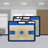 Tableau d'entraînement tactique en plastique durable pour le football, le basketball et le soccer