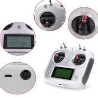 FLYSKY FS-I6S I6S avec IA6B 2.4G 10CH AFHDS 2A Émetteur à accélérateur centralisé pour avions RC et drones de course FPV