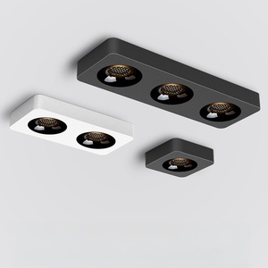 Plafonnier <span class=keywords><strong>LED</strong></span> carré ultra-plat anti-éblouissement à montage en saillie pour éclairage intérieur - Vente directe usine - Product Image 1